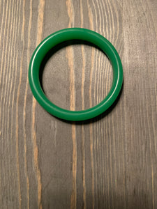Imperial Green Jade Bangle- Fits (S/M Wrist)