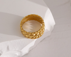 Gold Ladies Night Ring