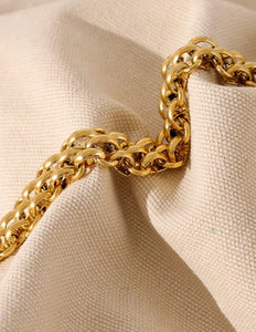 Gold Chunky Link Bracelet