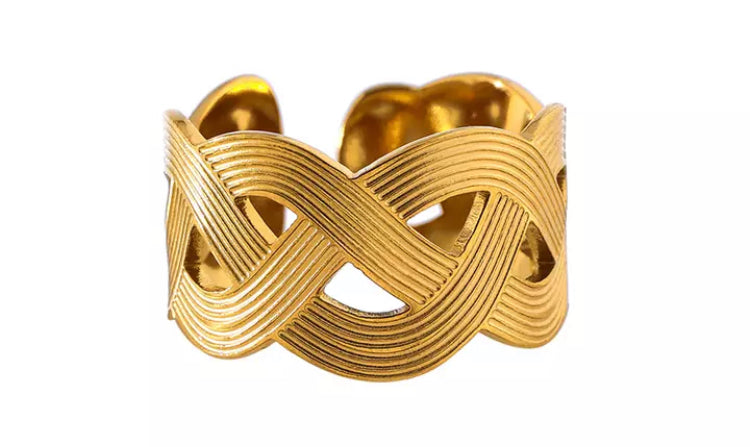 Gold Date Night Ring- Non Tarnishing