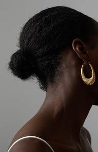 Gold Retro Style Earrings