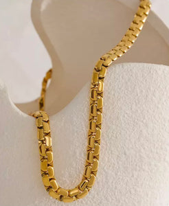Gold Geometric Necklace