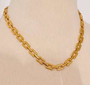 Gold Link Jewelry Set