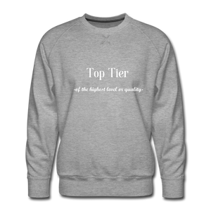 Top Tier- Sweatshirt - heather gray
