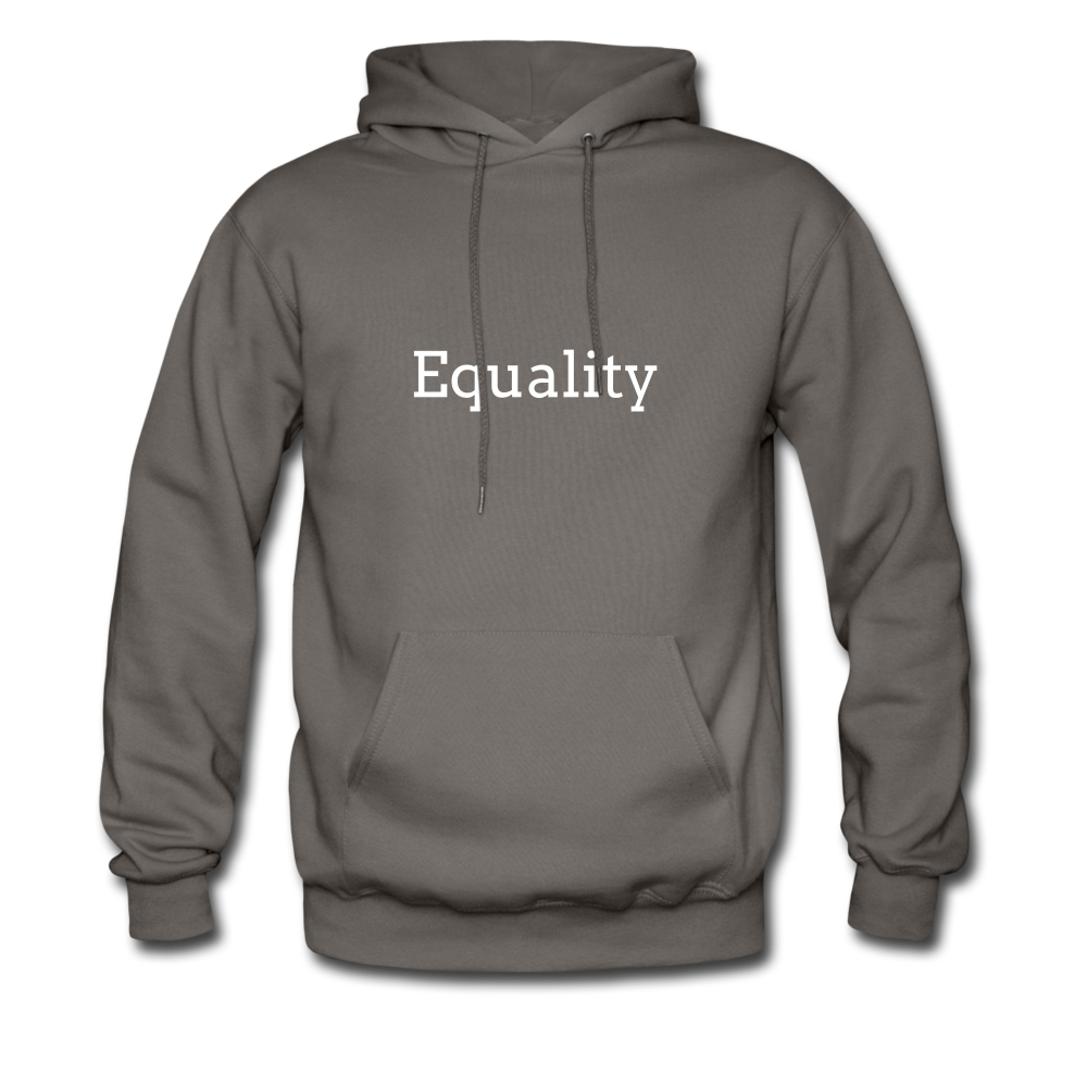 Equality Hoodie - asphalt gray