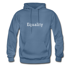 Equality Hoodie - denim blue