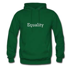 Equality Hoodie - forest green