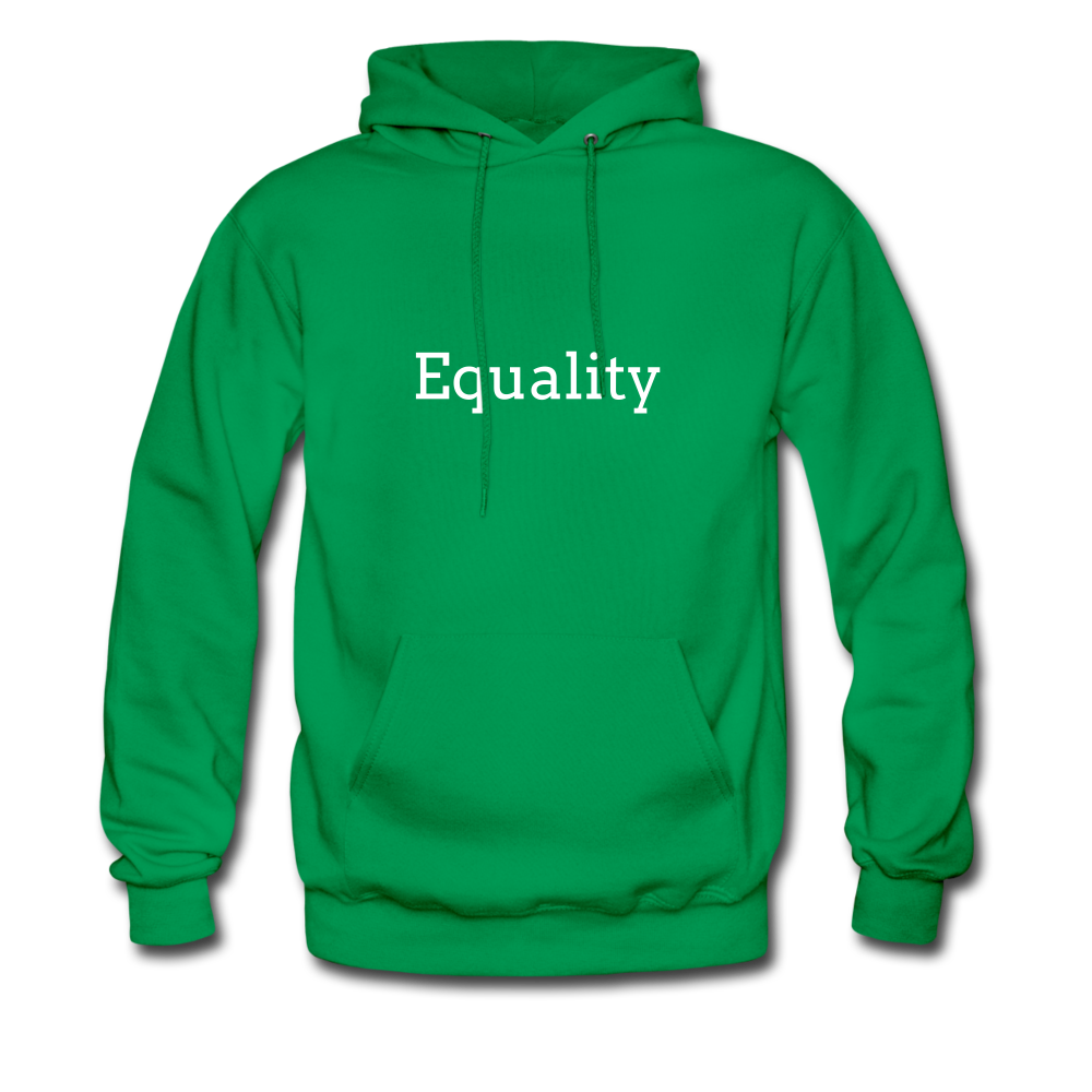 Equality Hoodie - kelly green