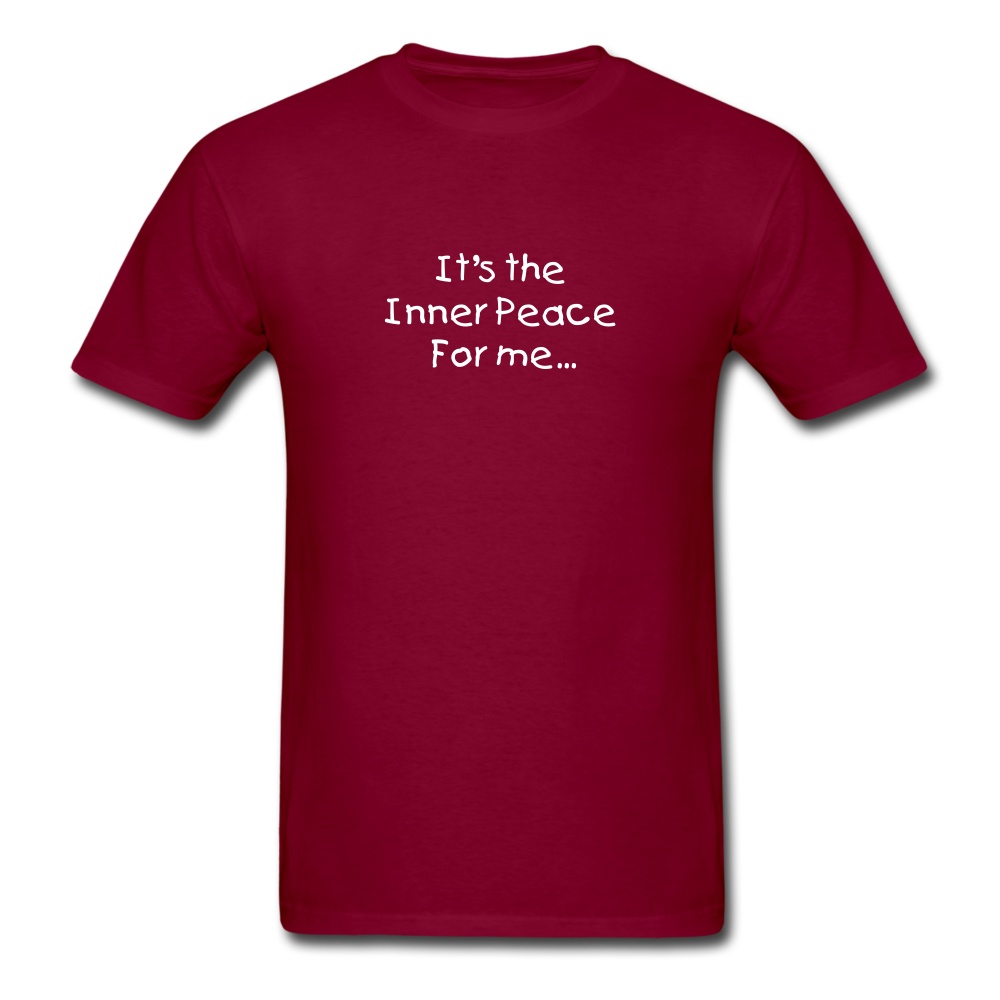 Inner Peace T-Shirt - burgundy
