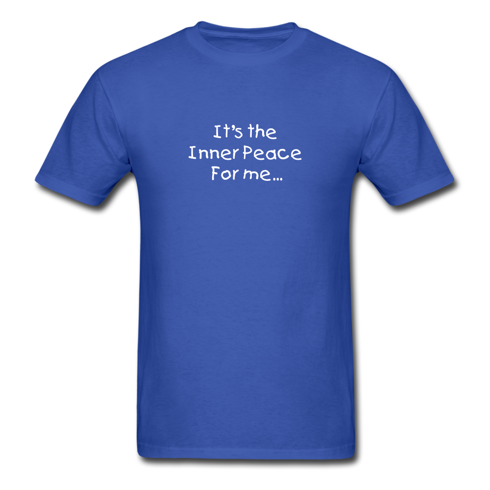 Inner Peace T-Shirt - royal blue