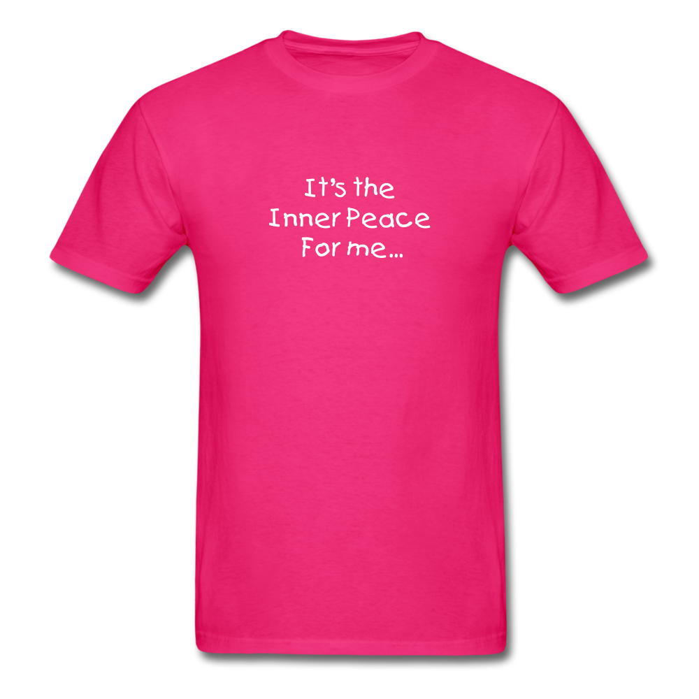 Inner Peace T-Shirt - fuchsia