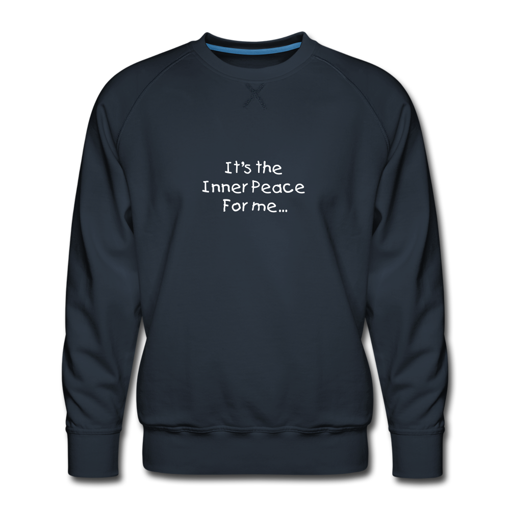 Inner Peace Sweatshirt - navy