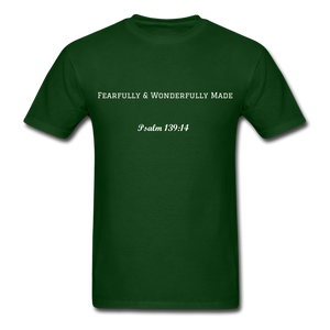 Fearfully & Wonderfully Made Classic T-Shirt - forest green