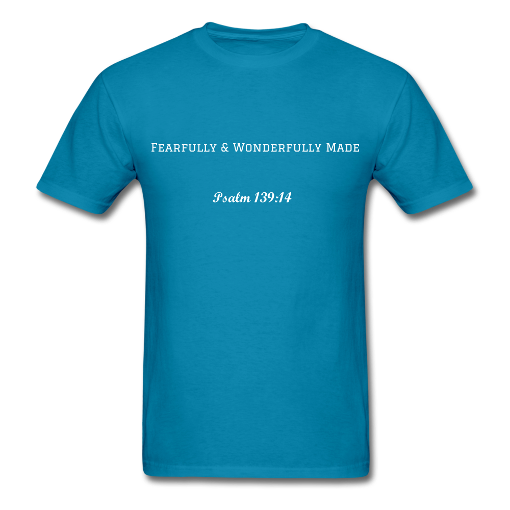 Fearfully & Wonderfully Made Classic T-Shirt - turquoise