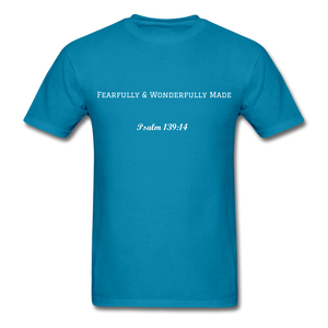 Fearfully & Wonderfully Made Classic T-Shirt - turquoise