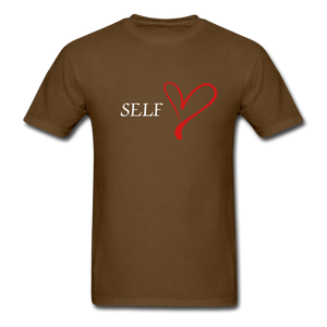 Self Love  T-Shirt - brown