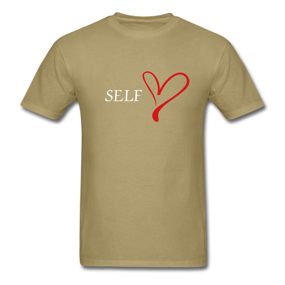 Self Love  T-Shirt - khaki