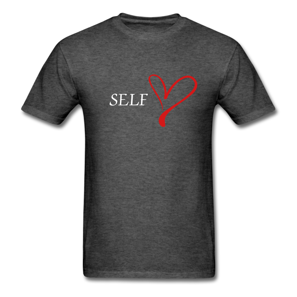 Self Love  T-Shirt - heather black