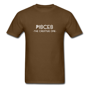 Pisces Classic T-Shirt - brown