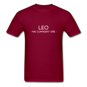 Leo Classic T-Shirt - burgundy