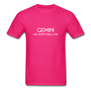 Gemini Classic T-Shirt - fuchsia