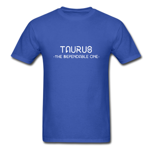 Taurus T-Shirt - royal blue