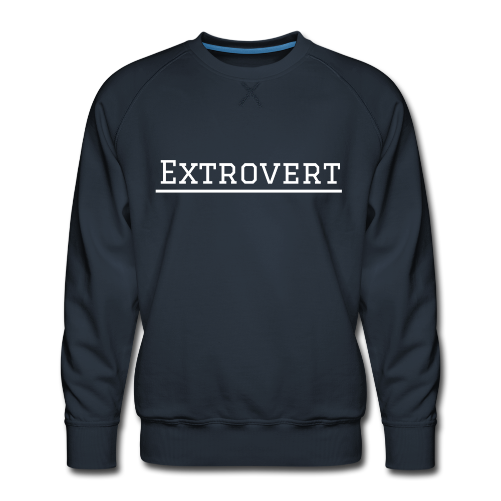 Extrovert Premium Sweatshirt - navy