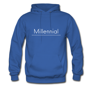 Millennial Hoodie - royal blue
