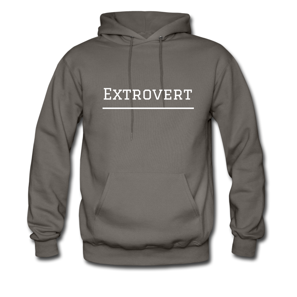 Extrovert Hoodie - asphalt gray