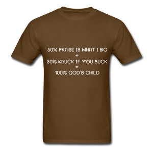 God's Child Classic T-Shirt - brown