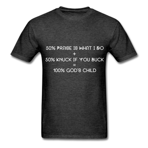 God's Child Classic T-Shirt - heather black