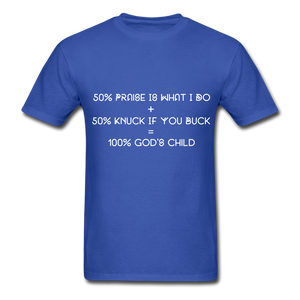 God's Child Classic T-Shirt - royal blue