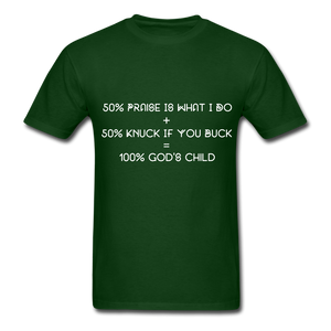 God's Child Classic T-Shirt - forest green
