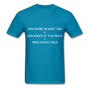 God's Child Classic T-Shirt - turquoise