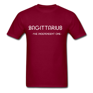 Sagittarius T-Shirt - burgundy