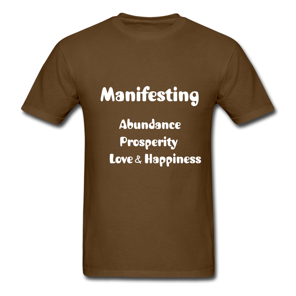 Manifesting Classic T-Shirt - brown