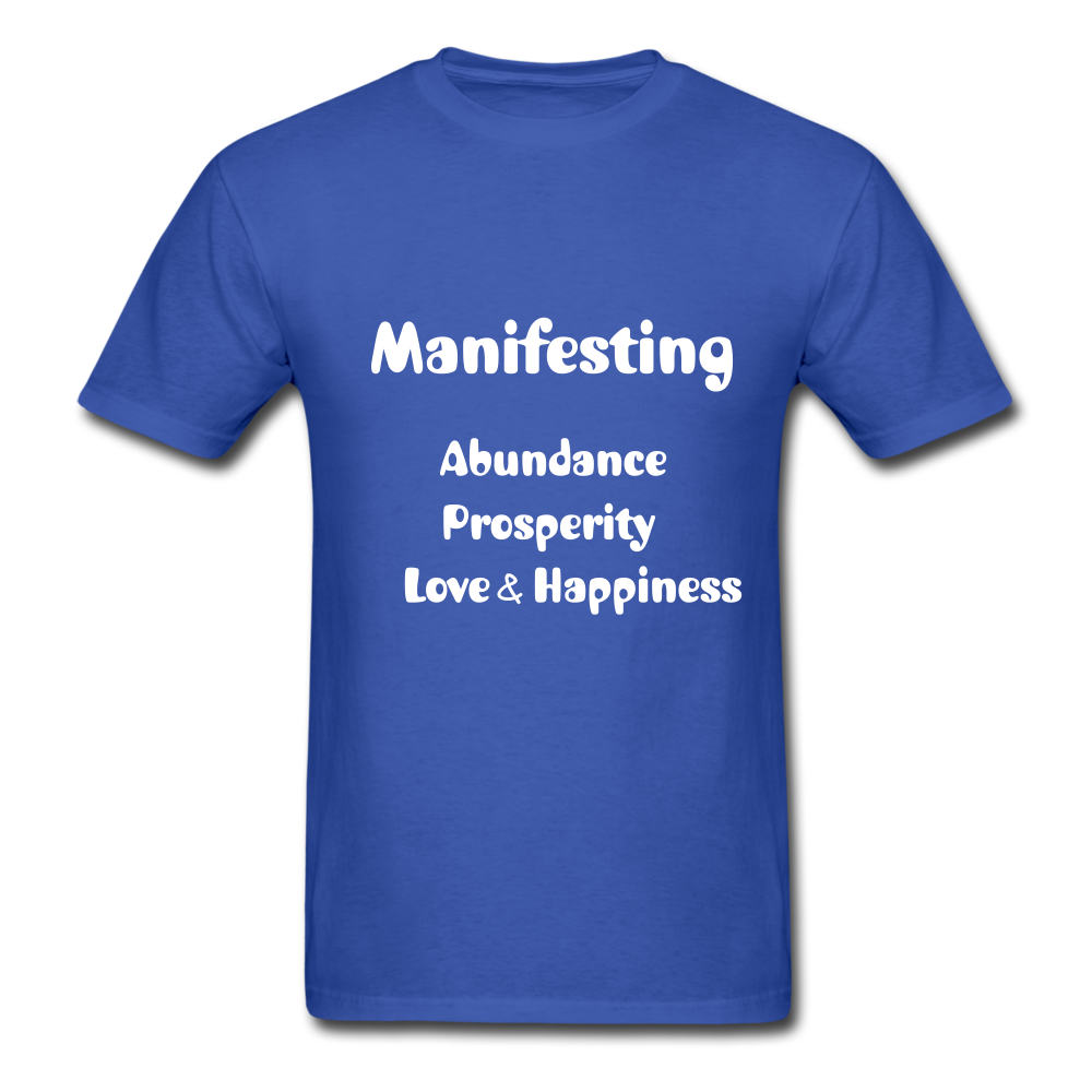 Manifesting Classic T-Shirt - royal blue