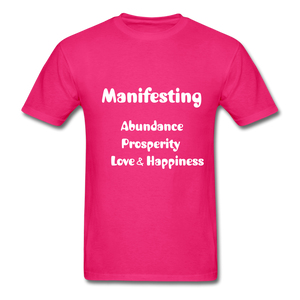 Manifesting Classic T-Shirt - fuchsia