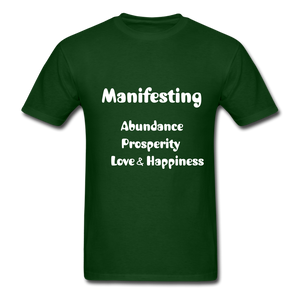 Manifesting Classic T-Shirt - forest green