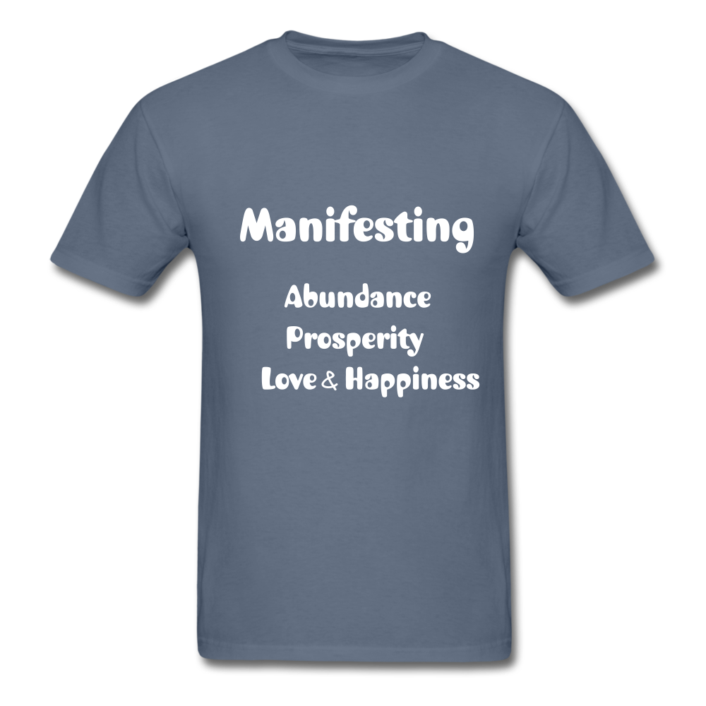Manifesting Classic T-Shirt - denim