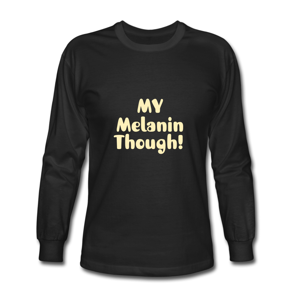 Melanin Long Sleeve T-Shirt - black