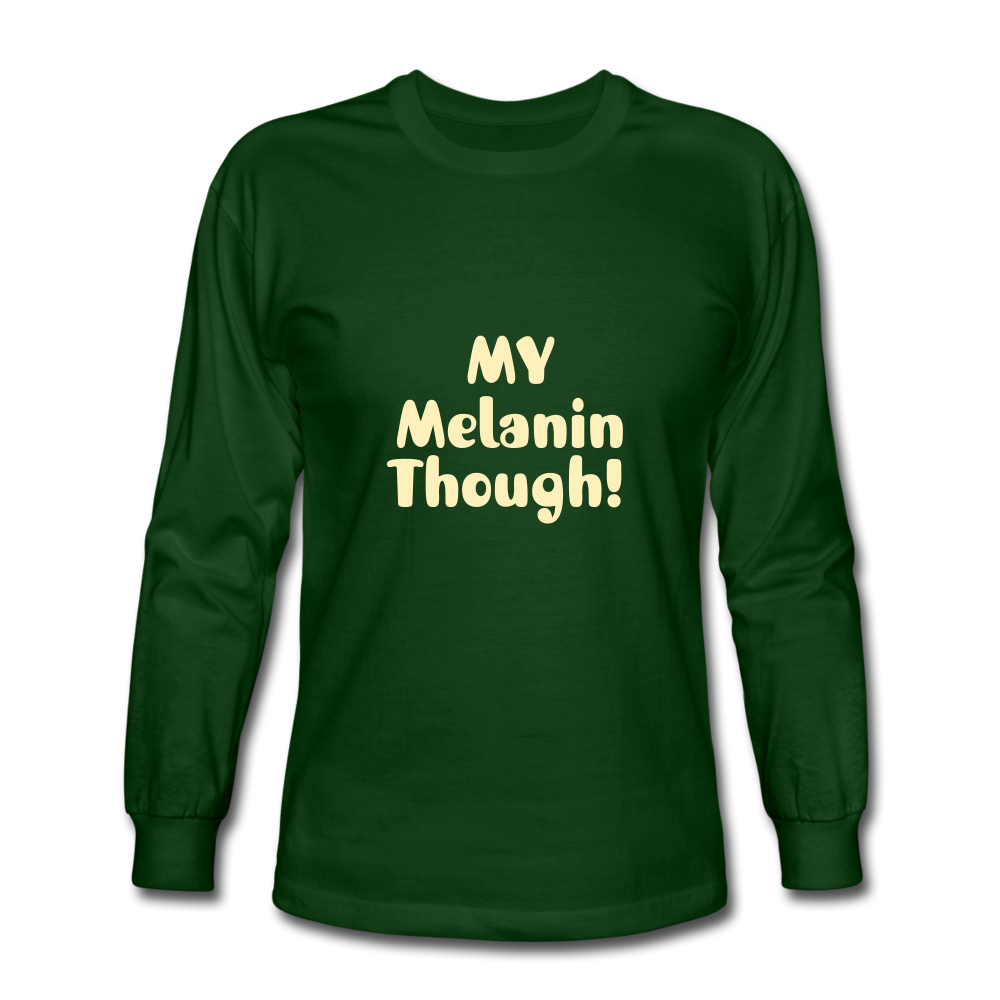 Melanin Long Sleeve T-Shirt - forest green