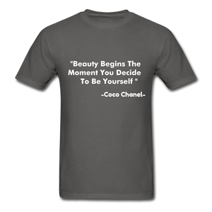 Chanel Classic T-Shirt - charcoal