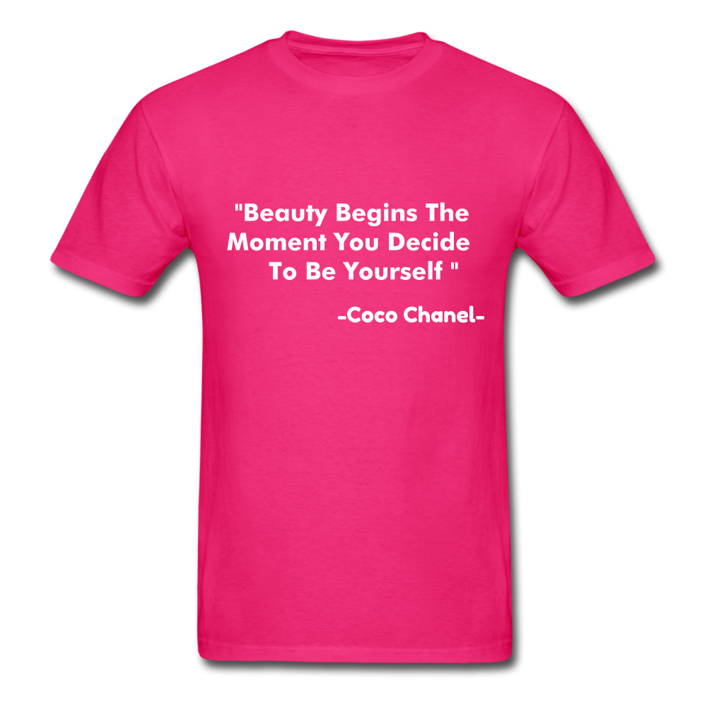 Chanel Classic T-Shirt - fuchsia