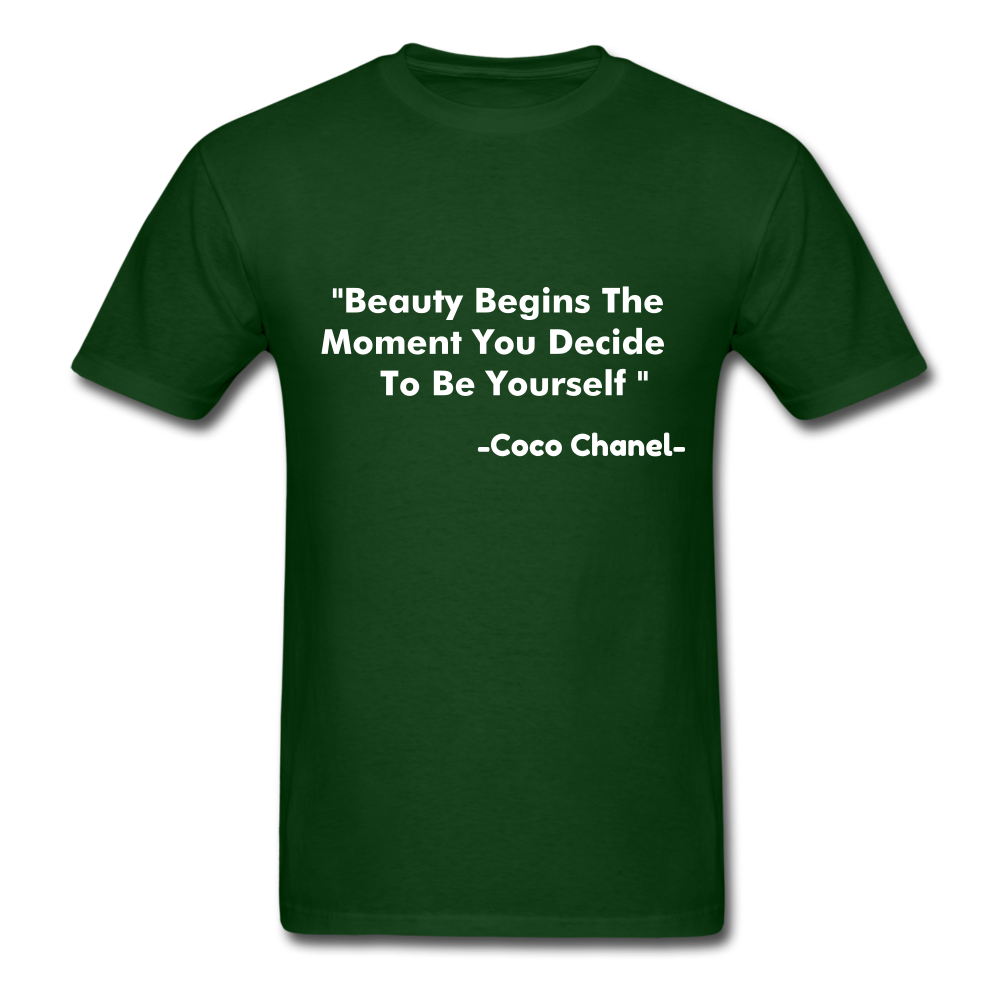Chanel Classic T-Shirt - forest green