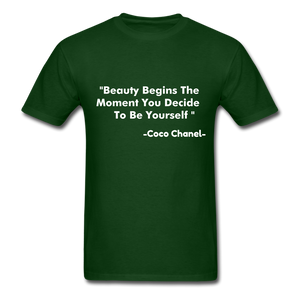 Chanel Classic T-Shirt - forest green