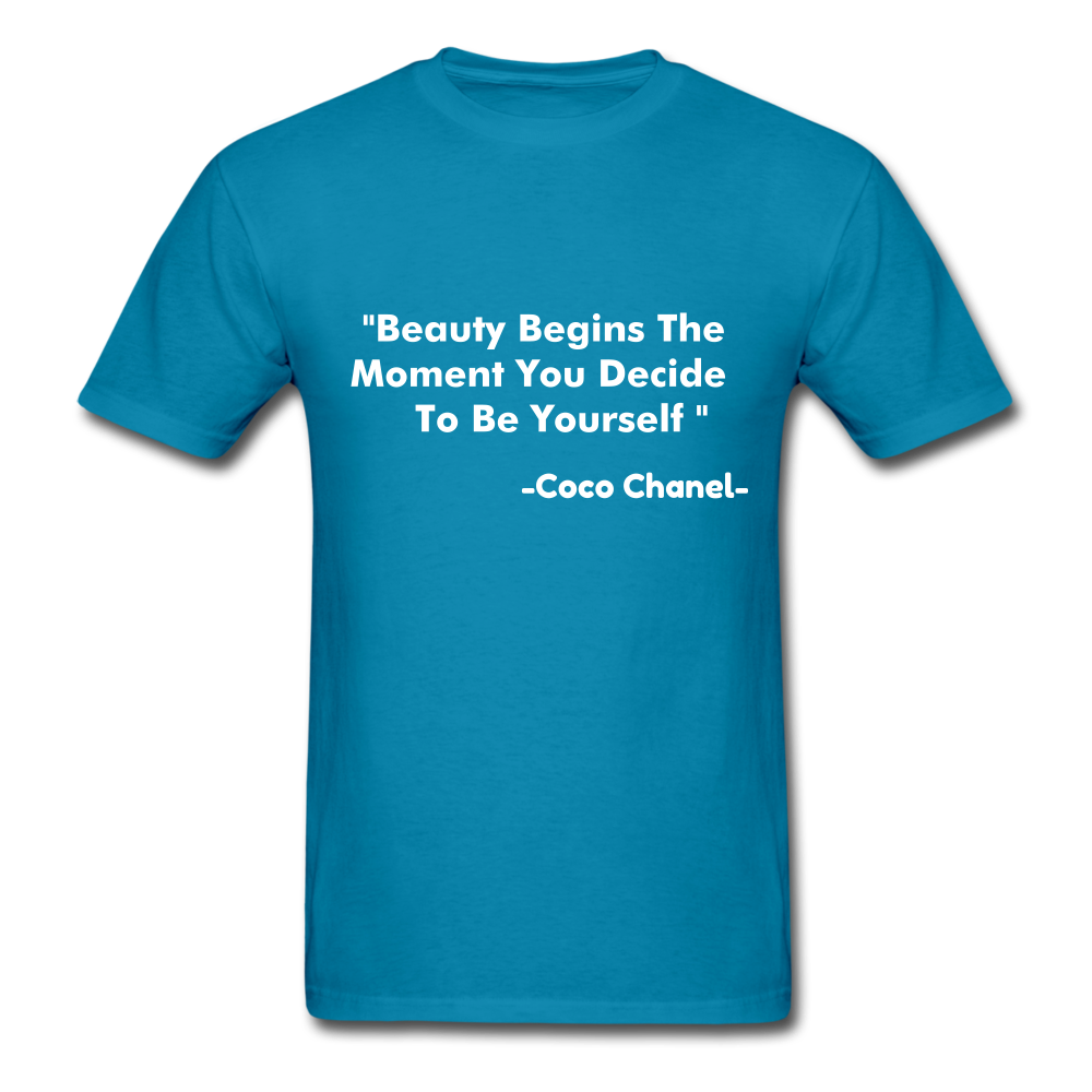 Chanel Classic T-Shirt - turquoise