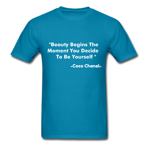 Chanel Classic T-Shirt - turquoise