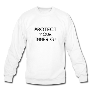 Inner G Crewneck Sweatshirt - white