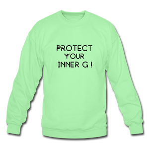 Inner G Crewneck Sweatshirt - lime